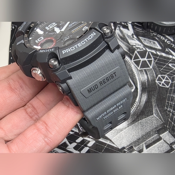 GSHOCK Mudmaster Casio GRAY watch GSG100 LIKE NEW - Picture 2 of 9
